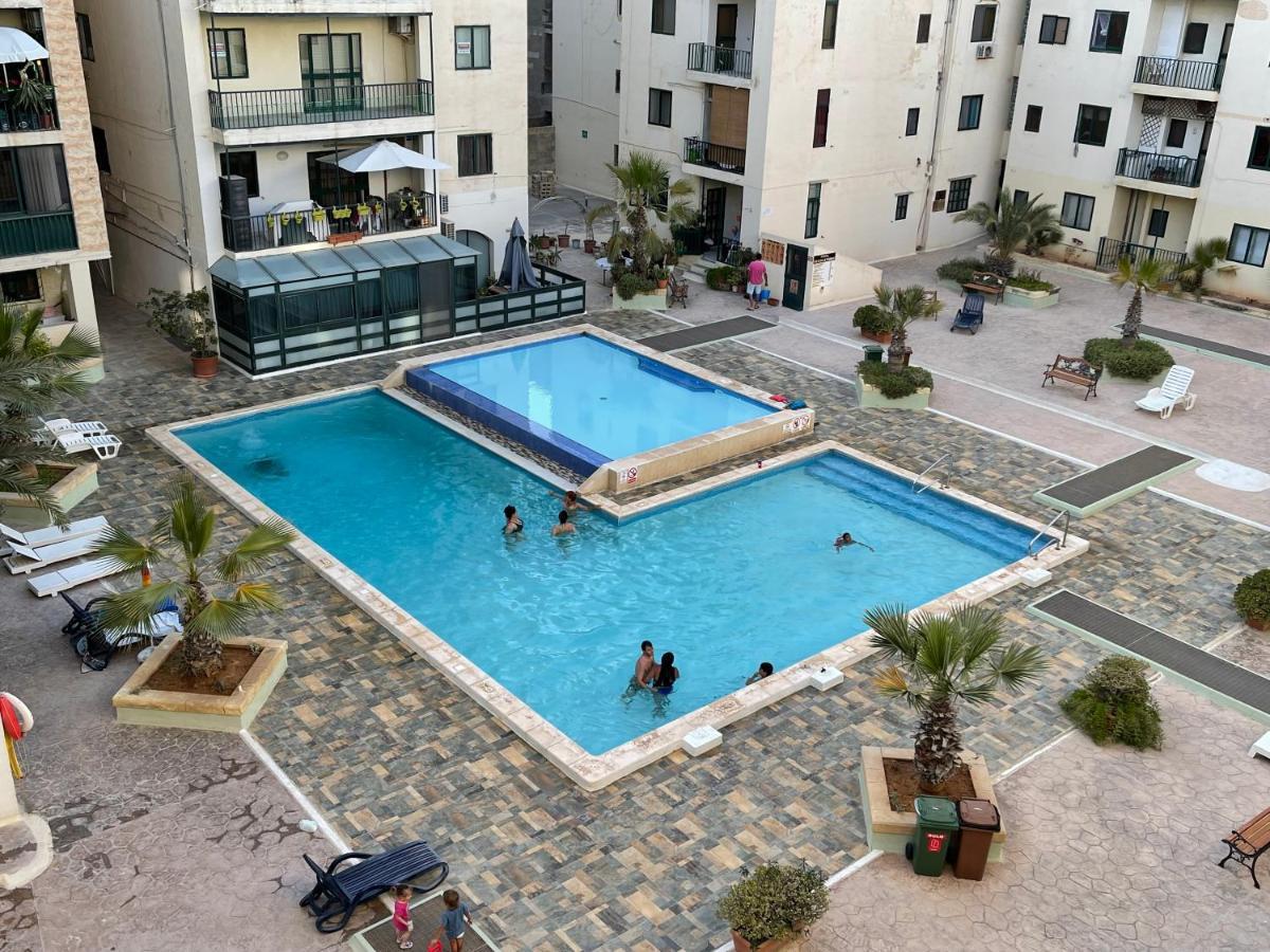 Beautiful Central Apartment With Pool St. Paul's Bay Esterno foto